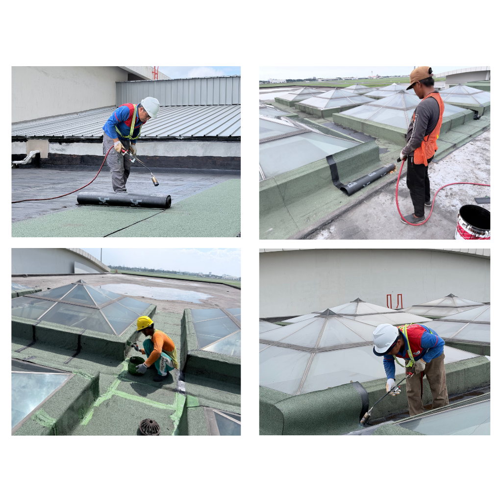 Pekerjaan membran bakar waterproofing Fostroc